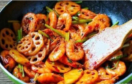 超級好吃的幹鍋蝦，聞著香，吃著爽！